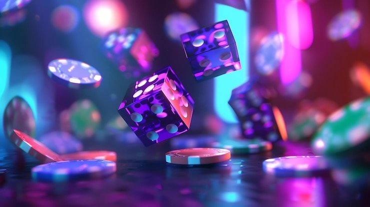 Tampilan meja permainan Lucky Twins di studio live dealer bet365 mx